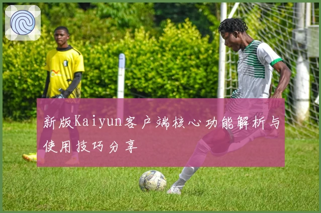 新版Kaiyun客户端核心功能解析与使用技巧分享